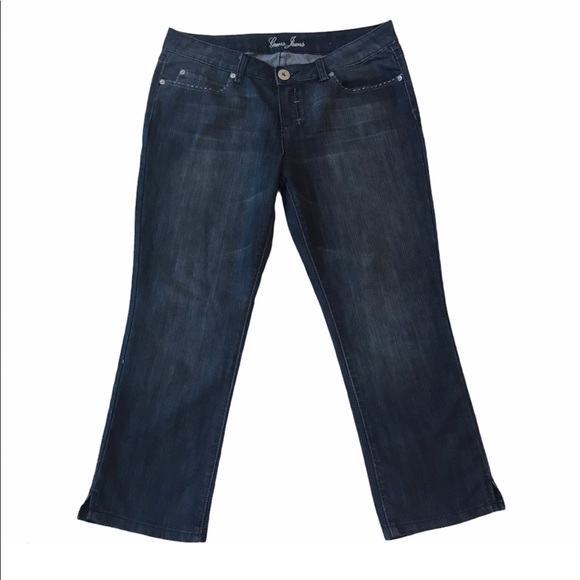 Guess Capri Cropped Jeans  Size 31 - Picture 2 of 8